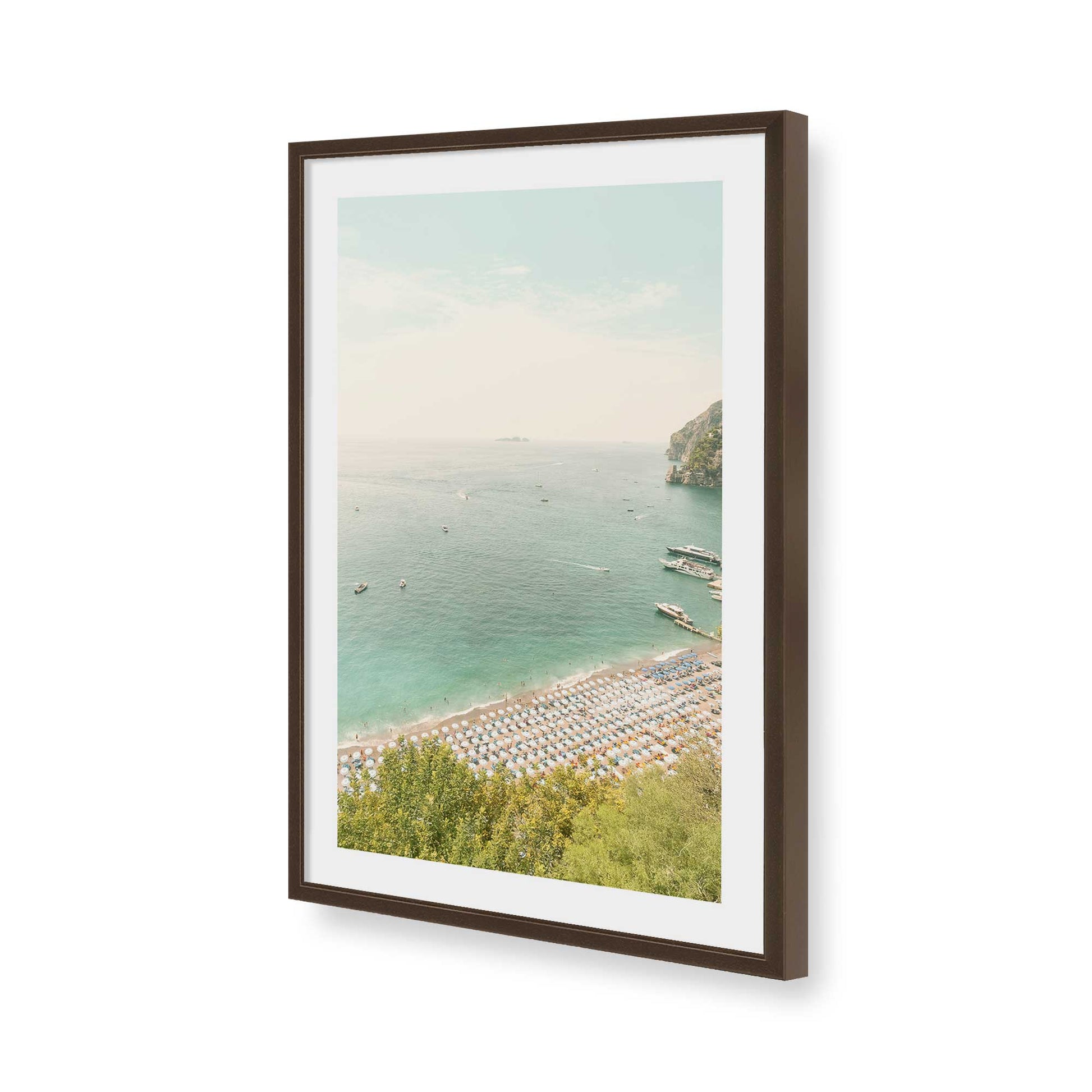 [Color:Belvinder Brown], Picture of art in a Belvinder Brown frame of the corner