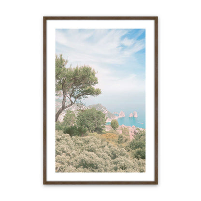 [Color:Walnut], Picture of art in a Walnut frame