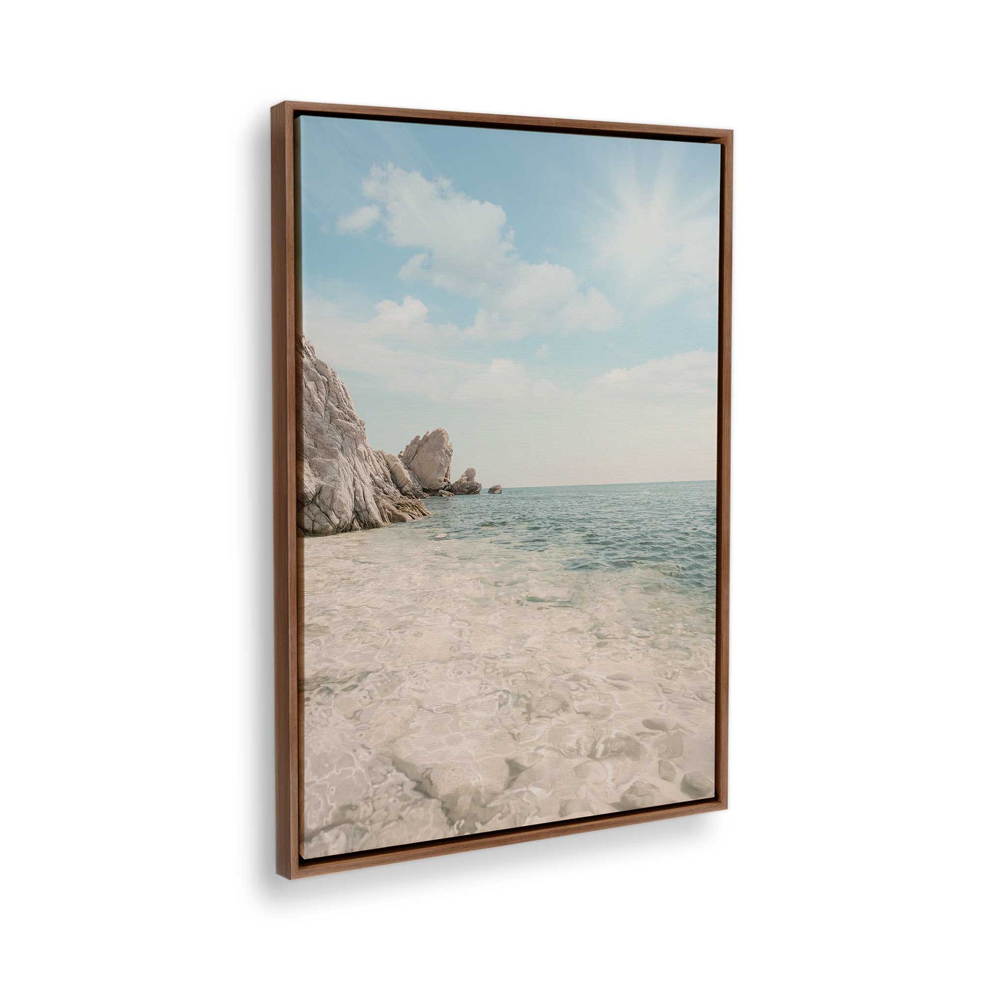 [Color:Walnut], Picture of the corner of the art
