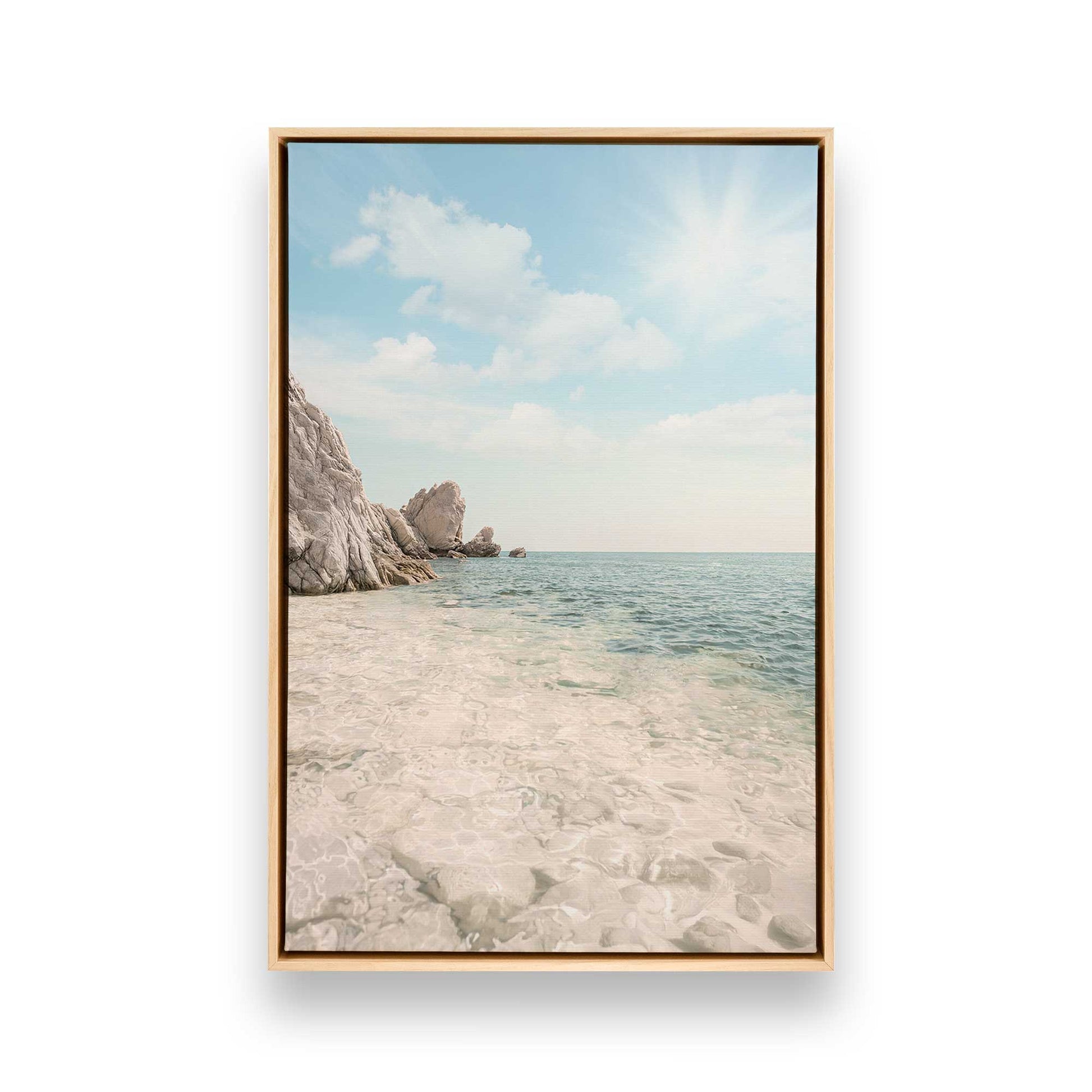 [Color:American Maple], Picture of art in a American Maple frame