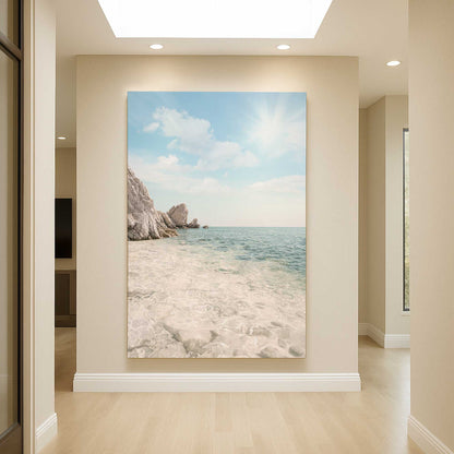 [Color:Stretched Canvas], Picture of art in a room