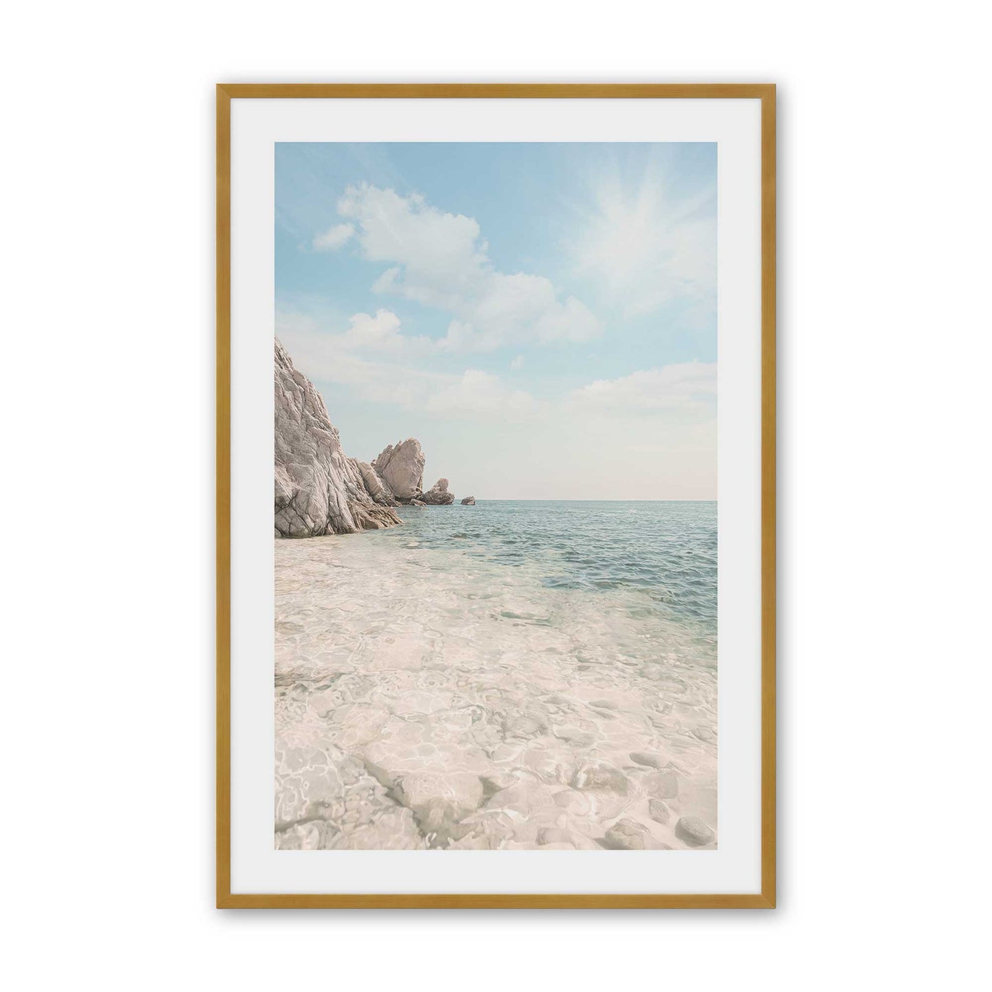 [Color:Polished Gold], Picture of art in a Polished Gold frame