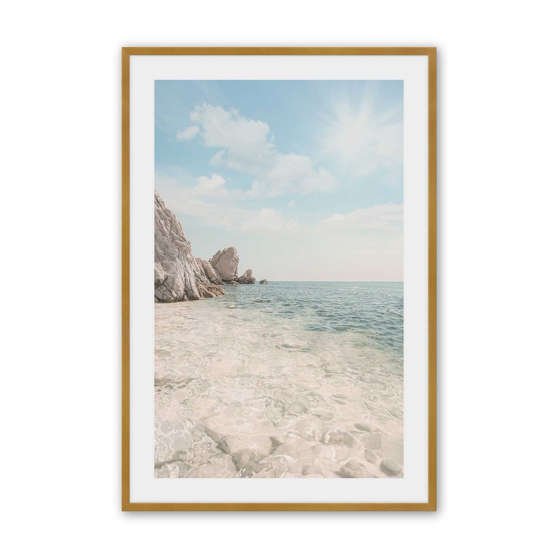 [Color:Polished Gold], Picture of art in a Polished Gold frame