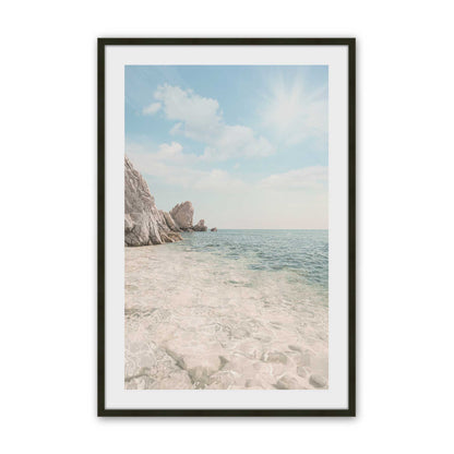 [Color:Satin Black], Picture of art in a Satin Black frame
