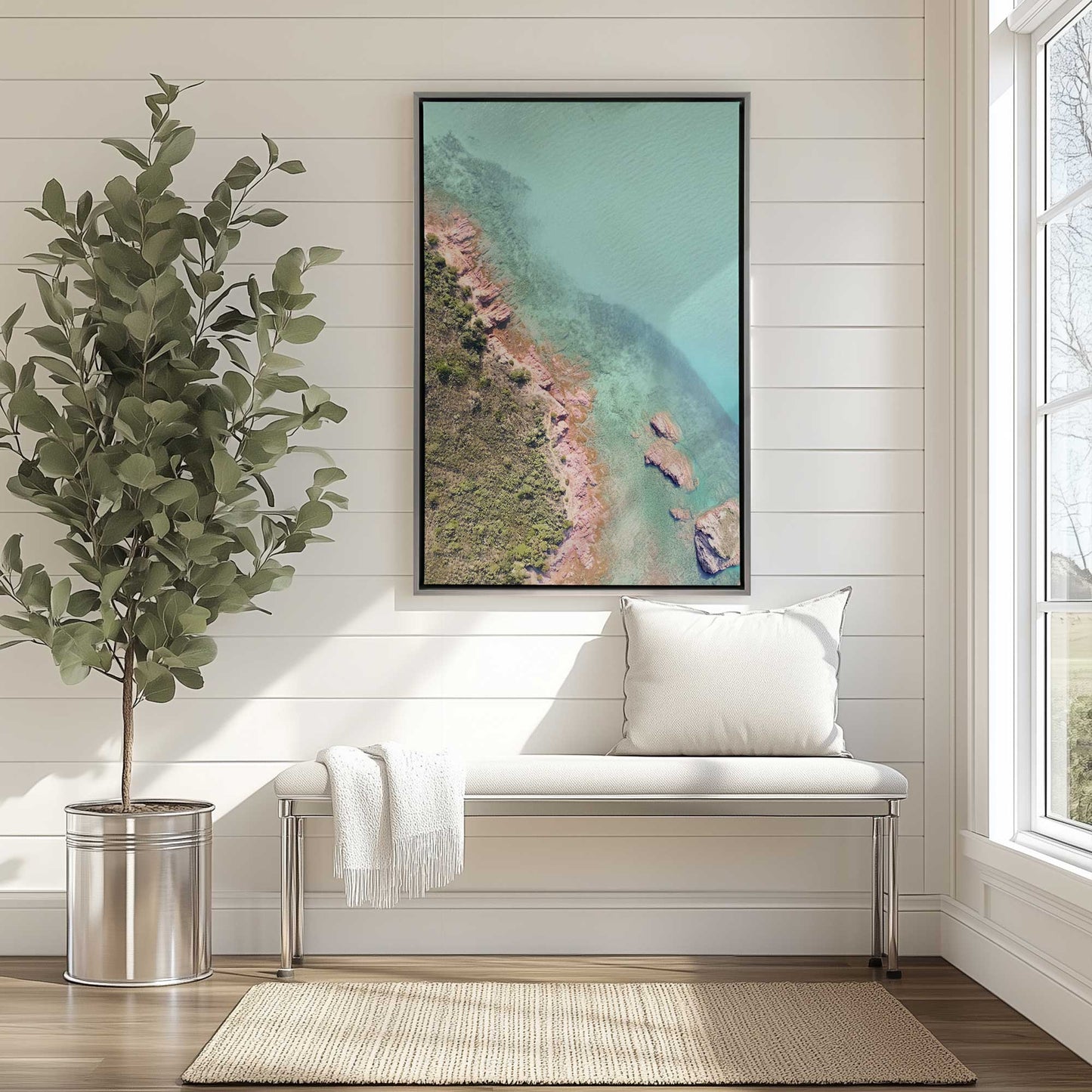 Picture of art in a room