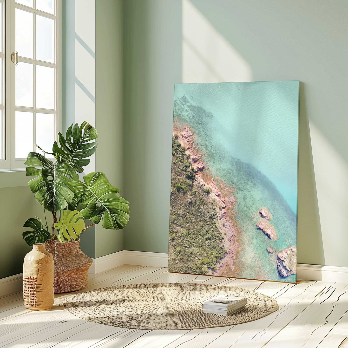 Picture of art in a room