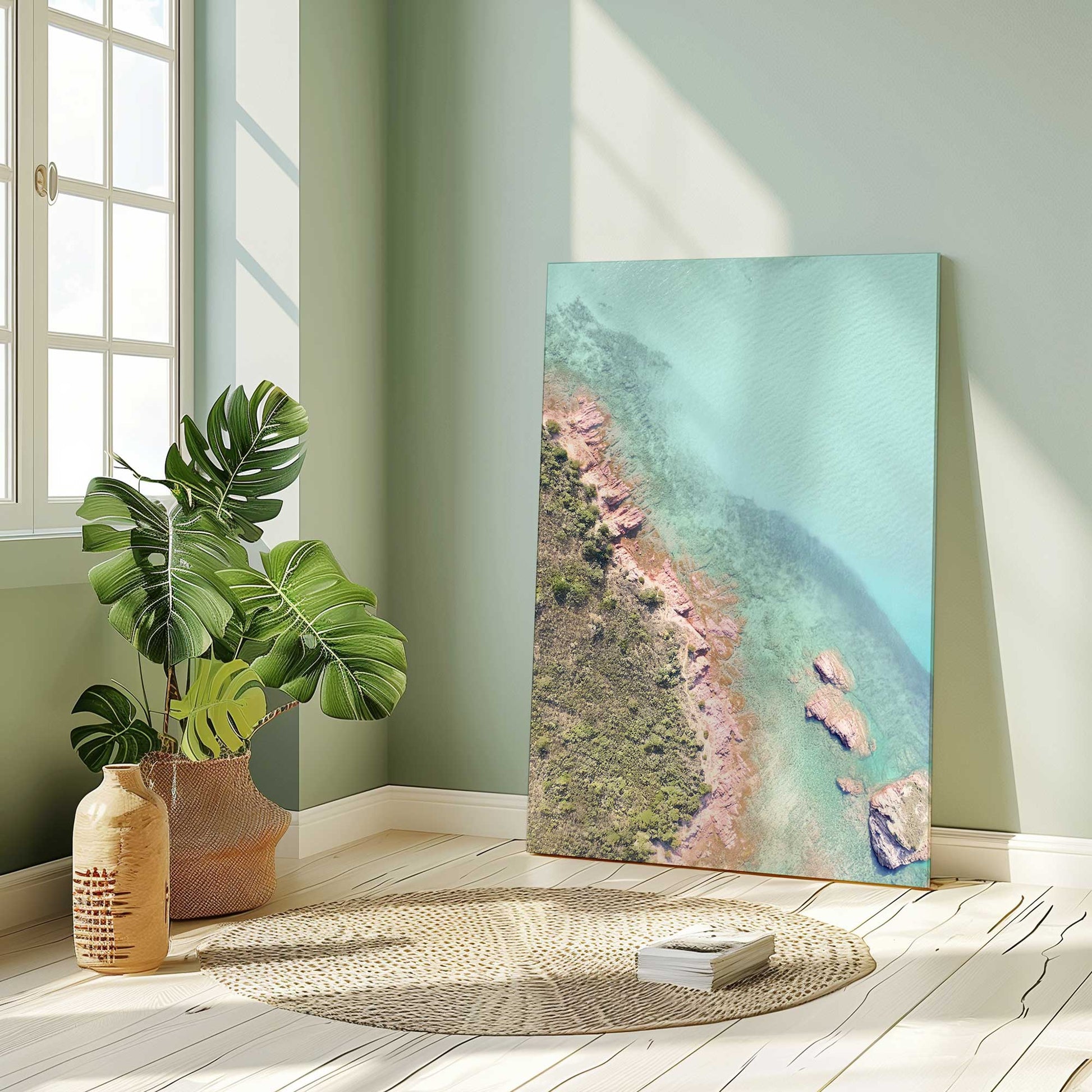Picture of art in a room