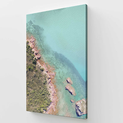 [Color:Stretched Canvas], Picture of art at an angle