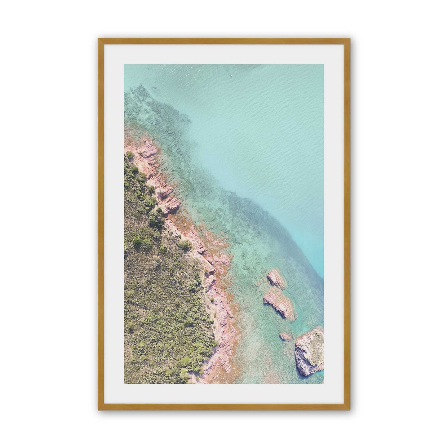[Color:Polished Gold], Picture of art in a Polished Gold frame