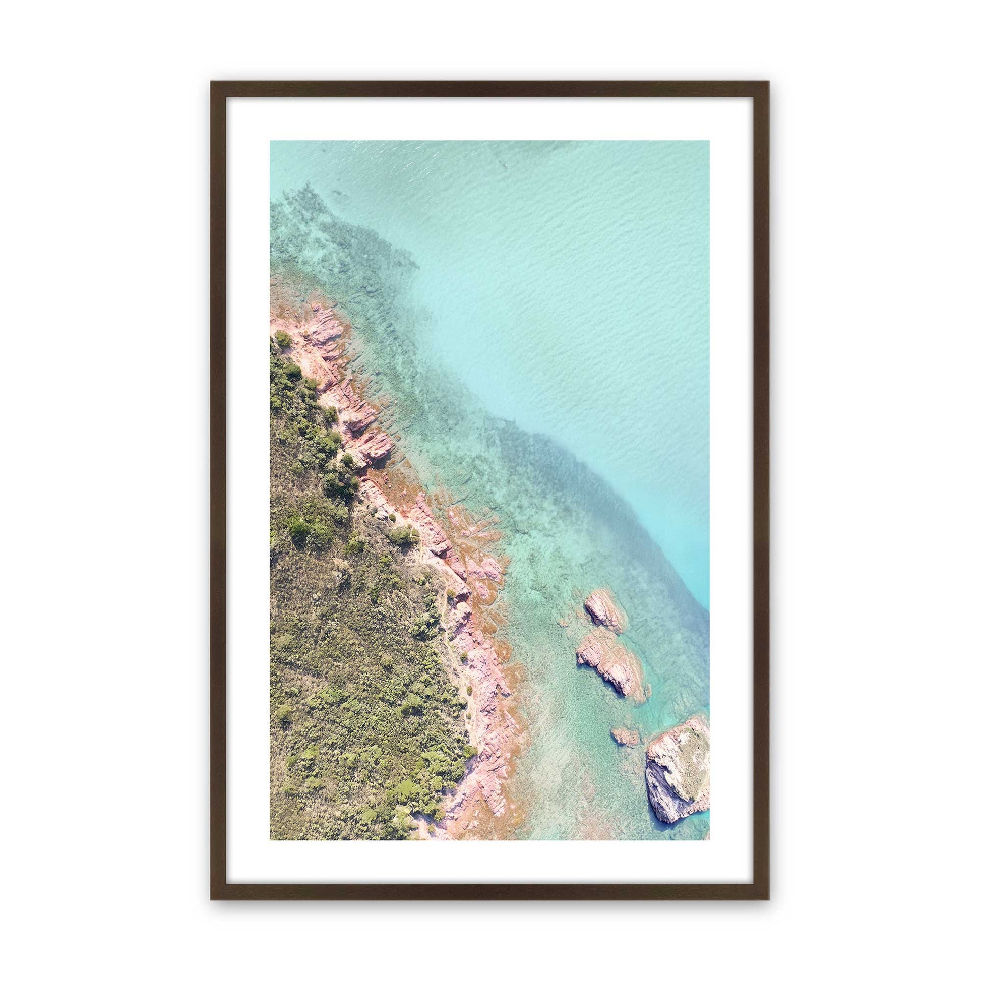 [Color:Belvinder Brown], Picture of art in a Belvinder Brown frame