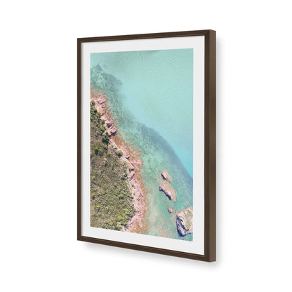 [Color:Belvinder Brown], Picture of art in a Belvinder Brown frame of the corner