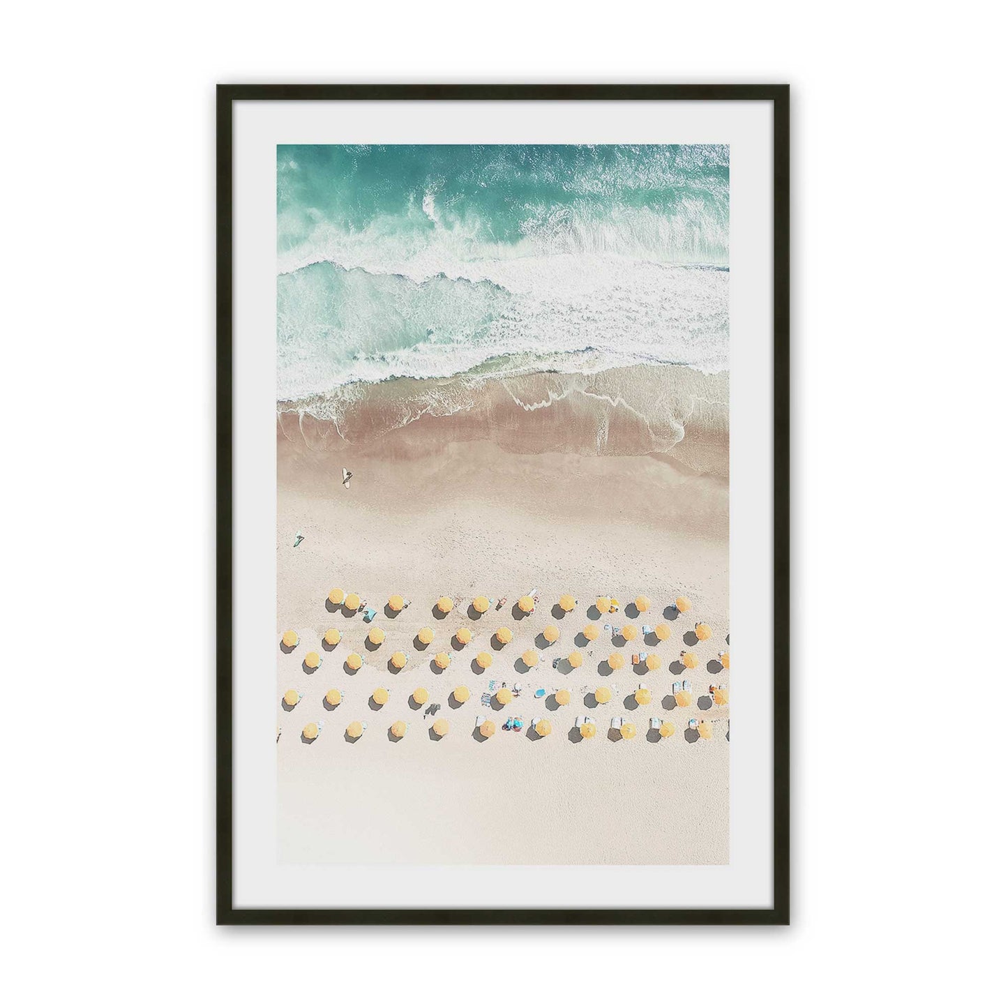 [Color:Satin Black], Picture of art in a Satin Black frame