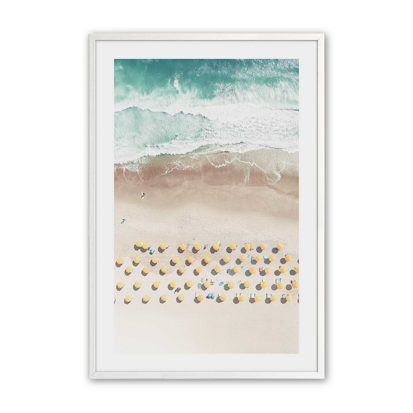 [Color:Opaque White], Picture of art in a Opaque White frame