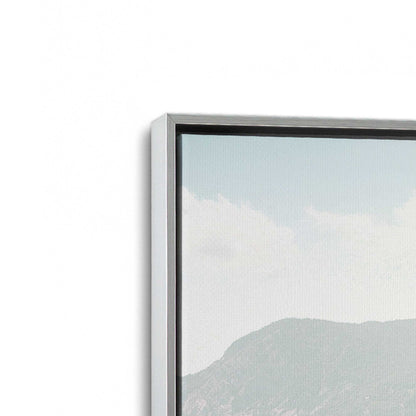 [Color:Polished Chrome], Picture of art in a Polished Chrome frame at an angle