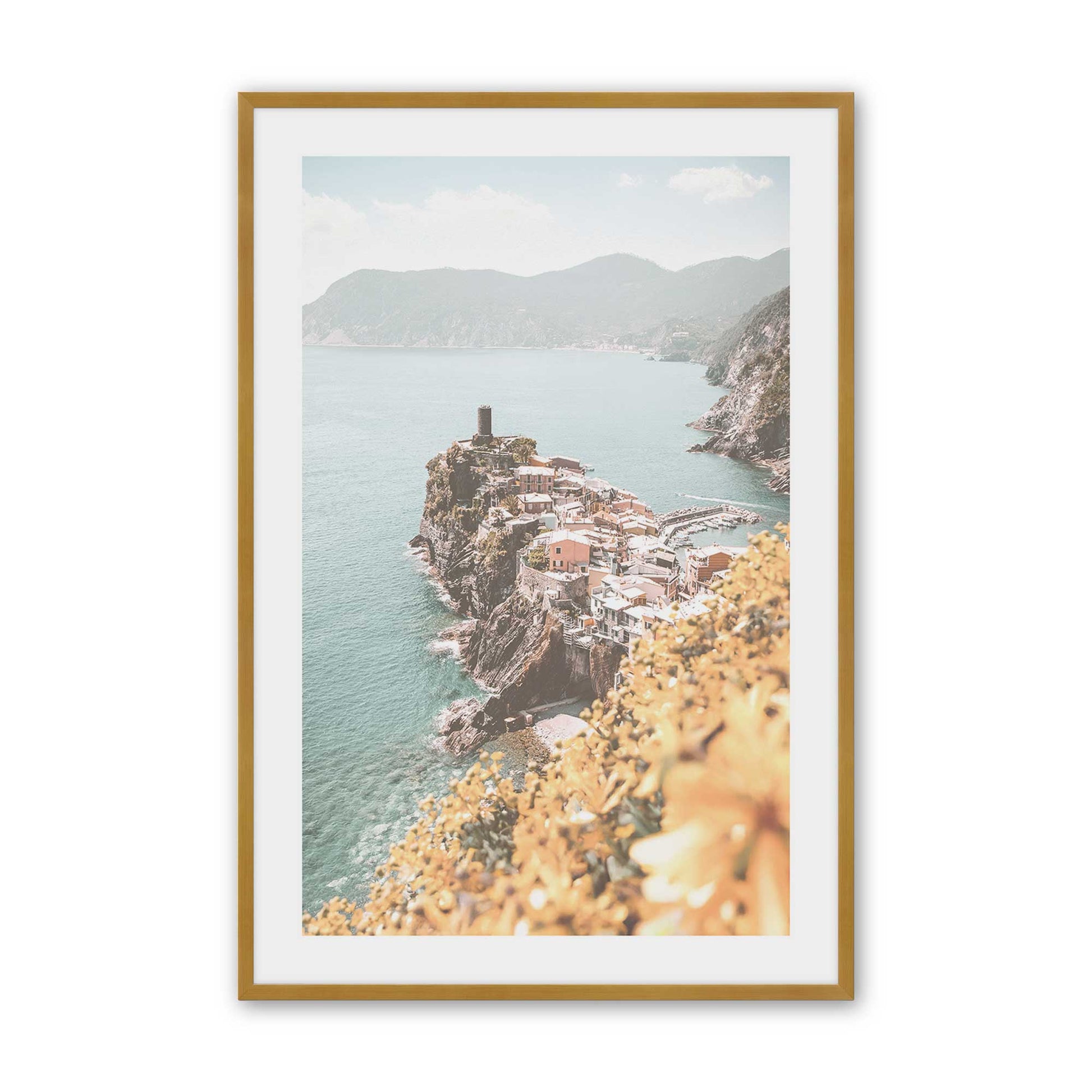 [Color:Polished Gold], Picture of art in a Polished Gold frame