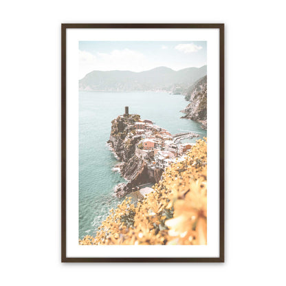 [Color:Brown], Picture of art in a Brown frame