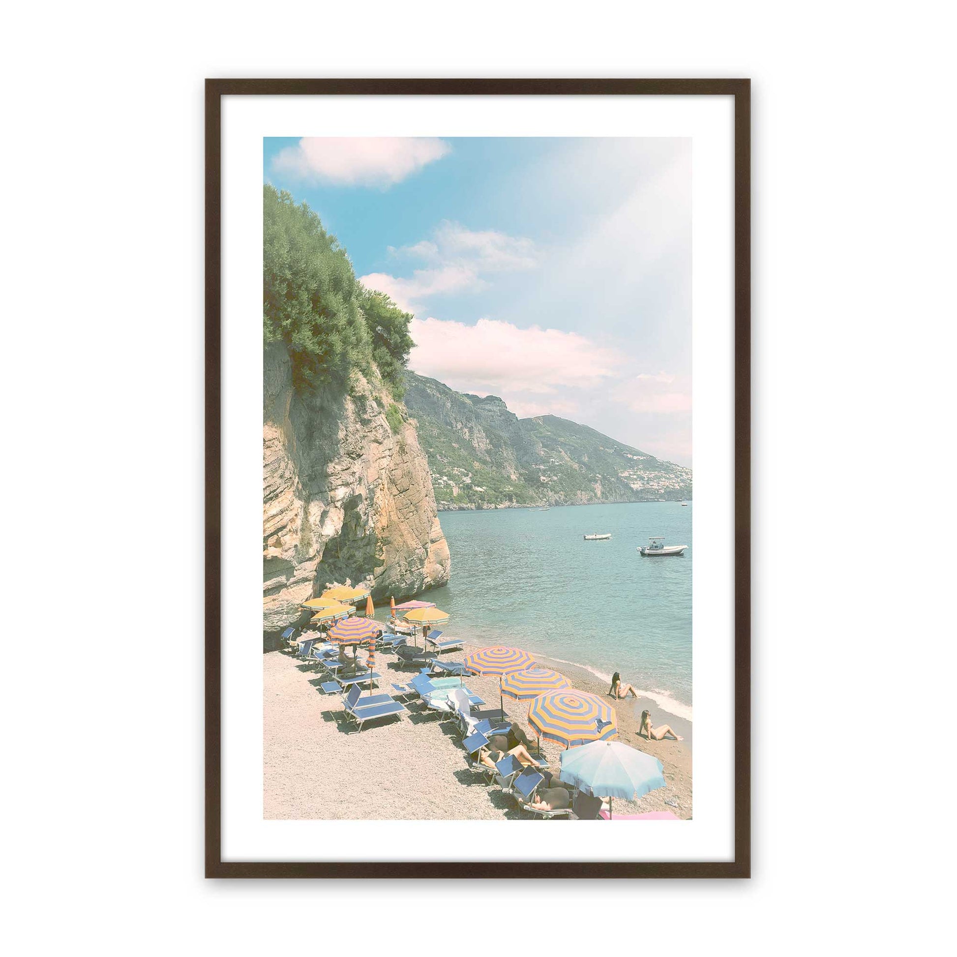 [Color:Brown], Picture of art in a Brown frame