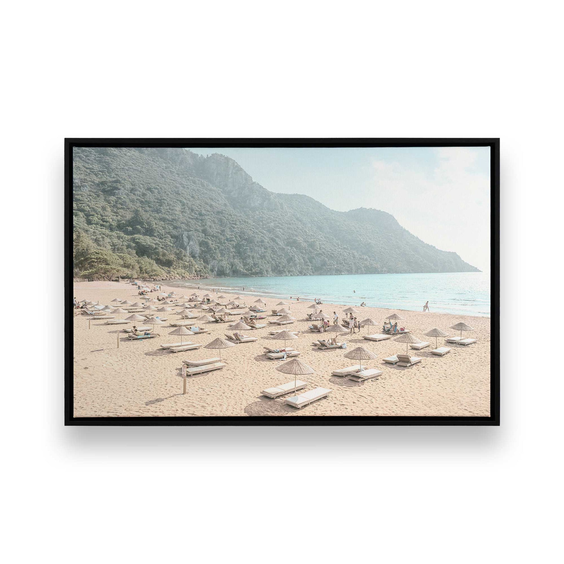 [Color:Satin Black], Picture of art in a Satin Black frame
