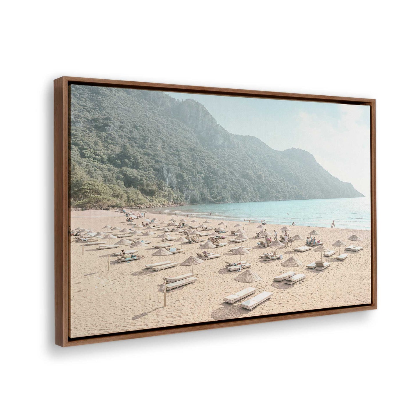 [Color:Walnut], Picture of the corner of the art