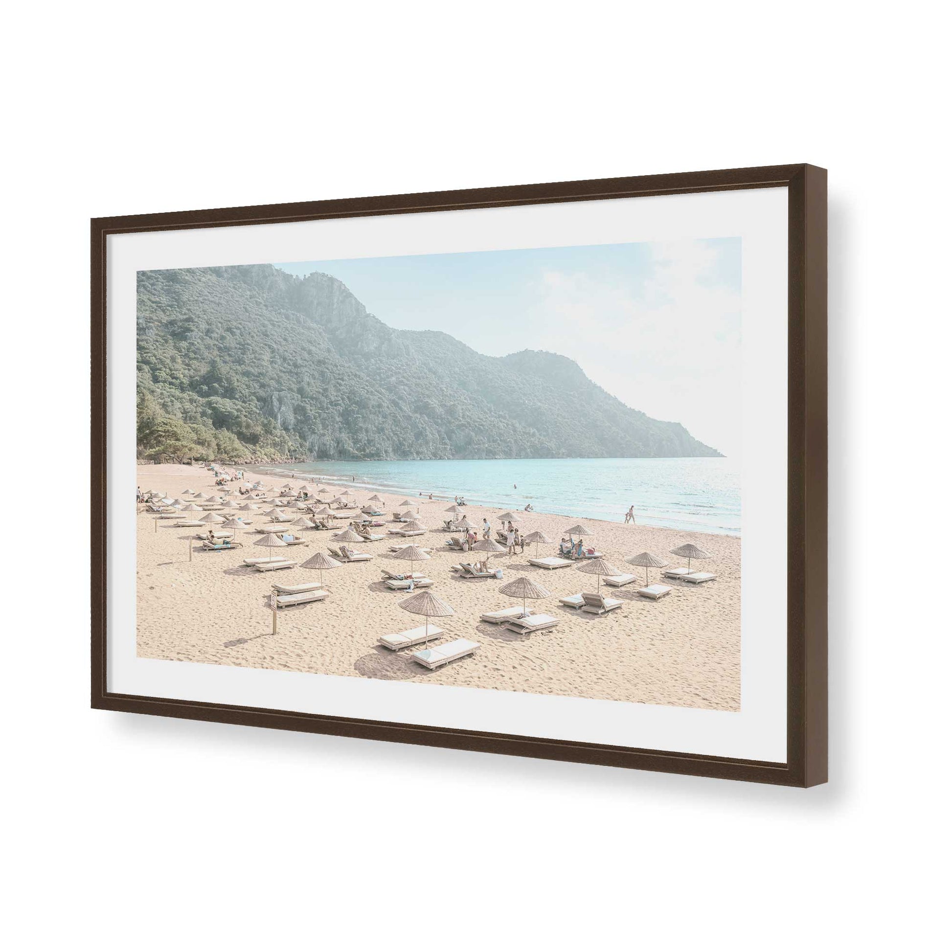 [Color:Belvinder Brown], Picture of art in a Belvinder Brown frame of the corner