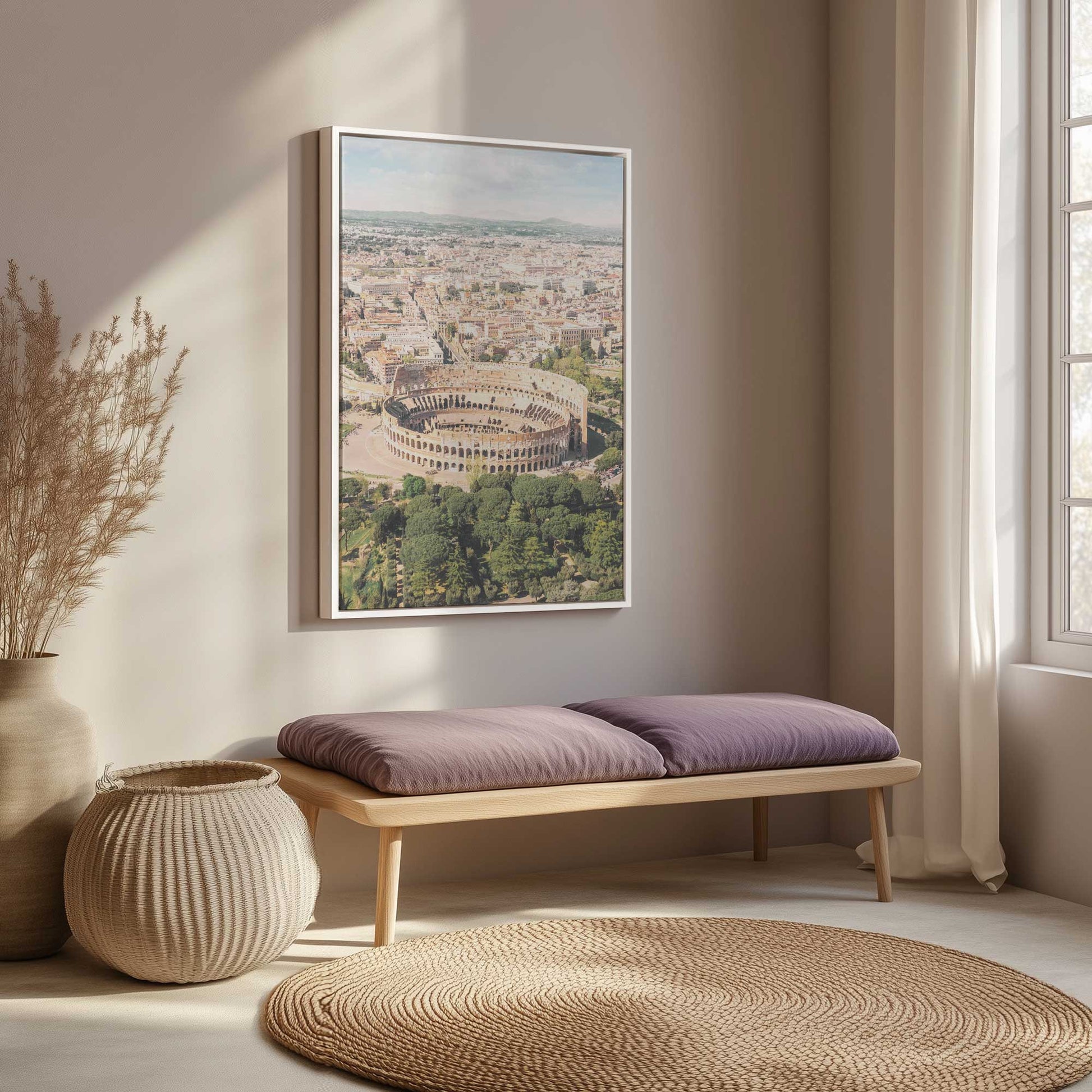 Picture of art in a room