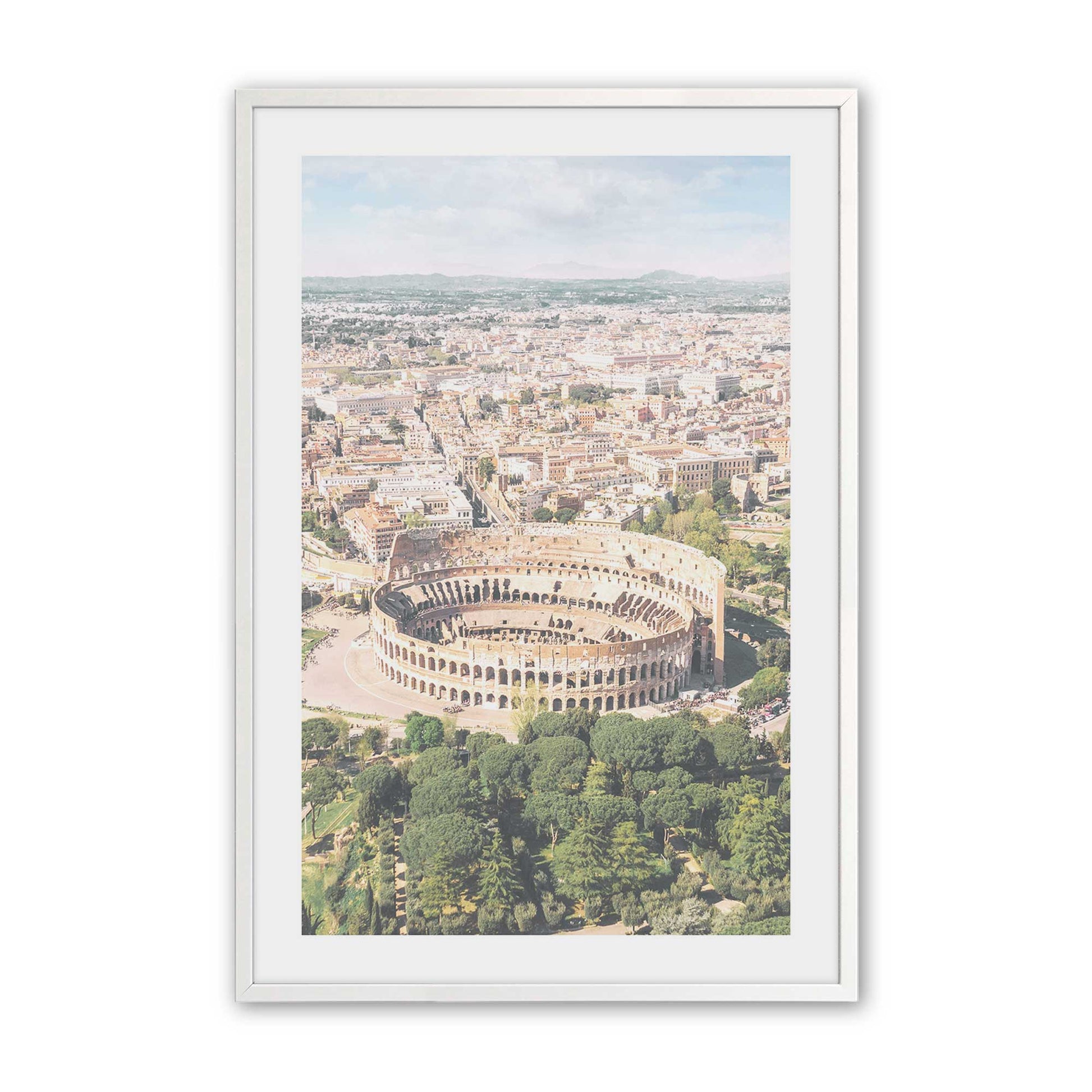 [Color:Opaque White], Picture of art in a Opaque White frame