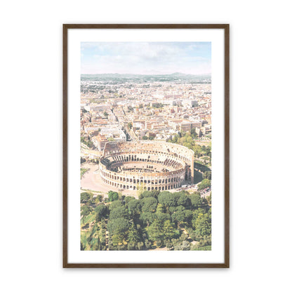 [Color:Walnut], Picture of art in a Walnut frame