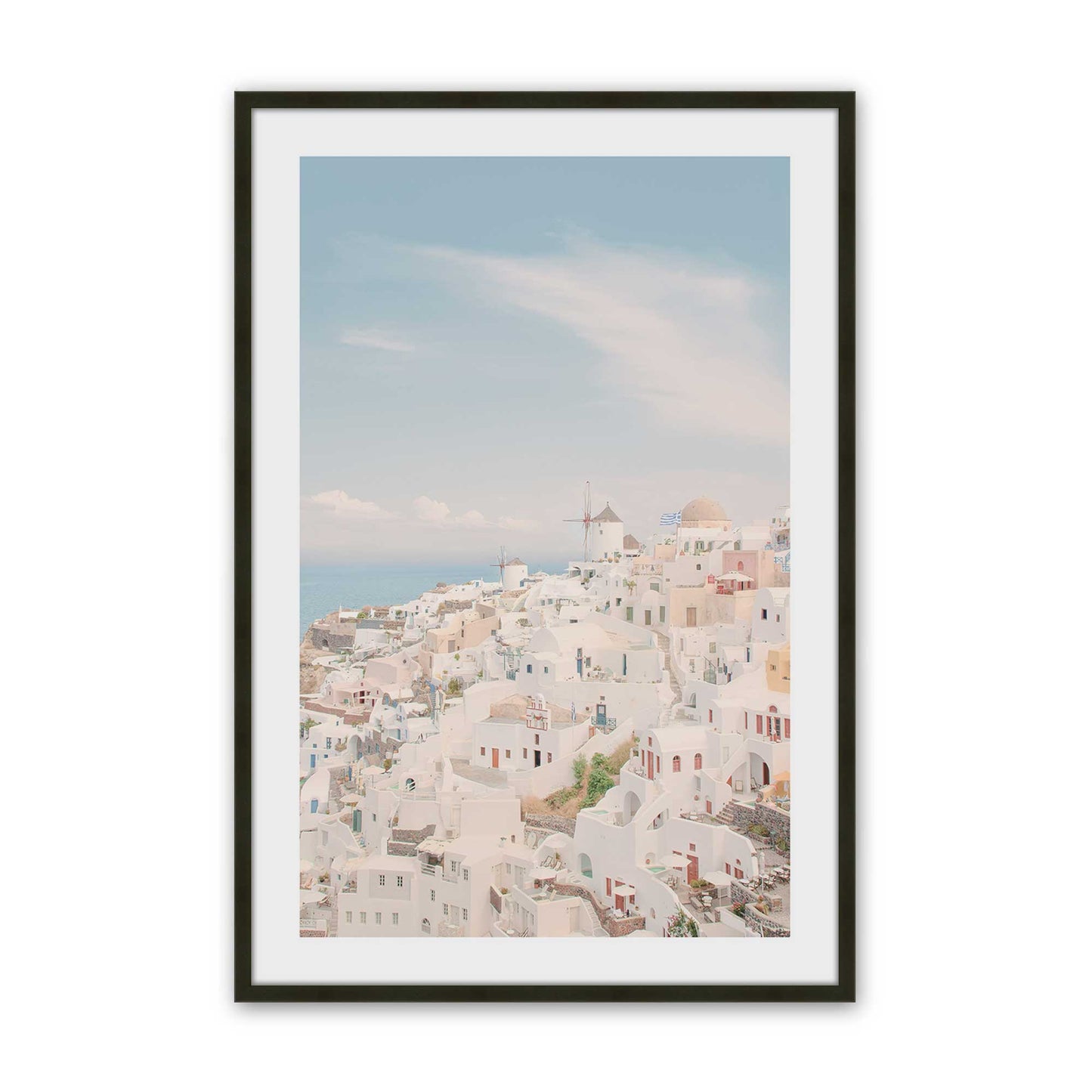 [Color:Satin Black], Picture of art in a Satin Black frame