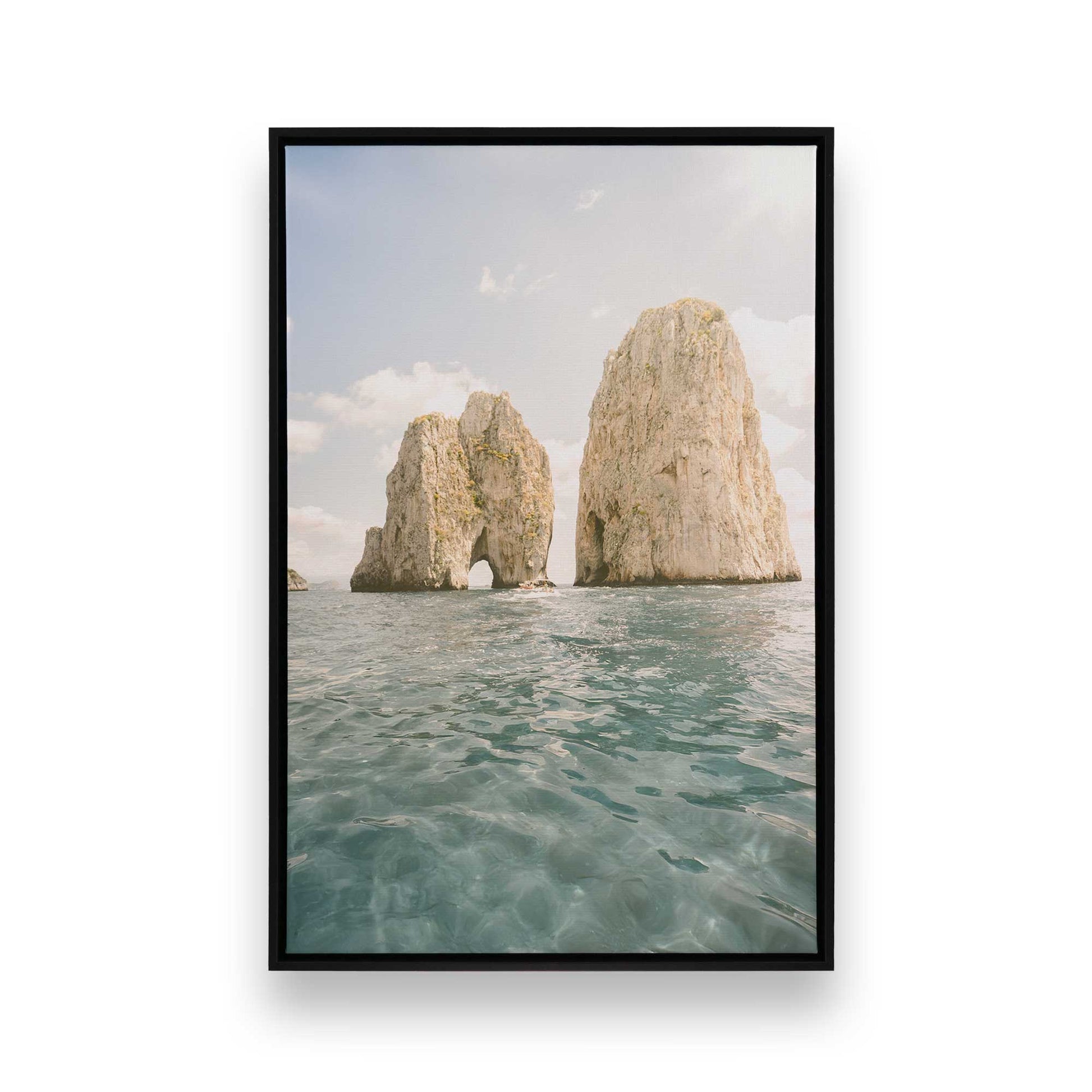 [Color:Satin Black], Picture of art in a Satin Black frame