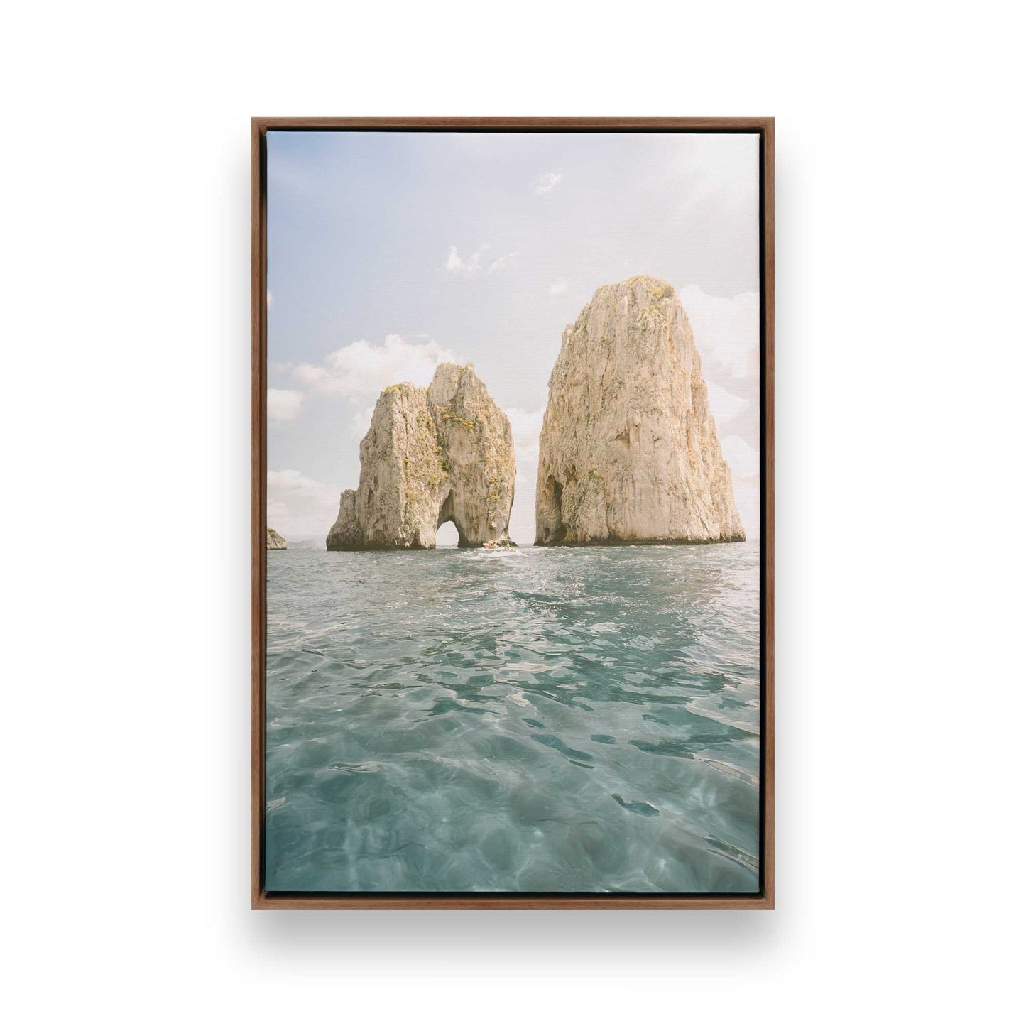 [Color:Walnut], Picture of art in a Walnut frame