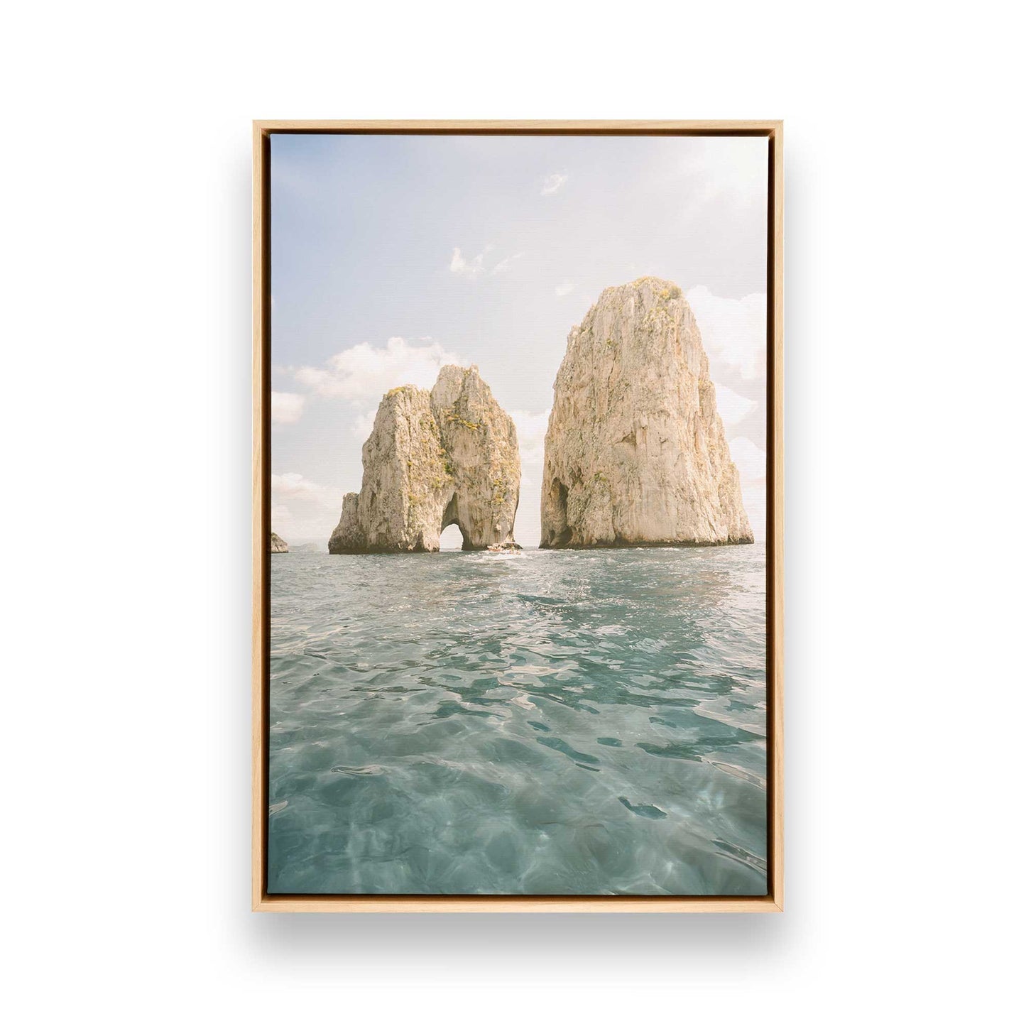 [Color:American Maple], Picture of art in a American Maple frame