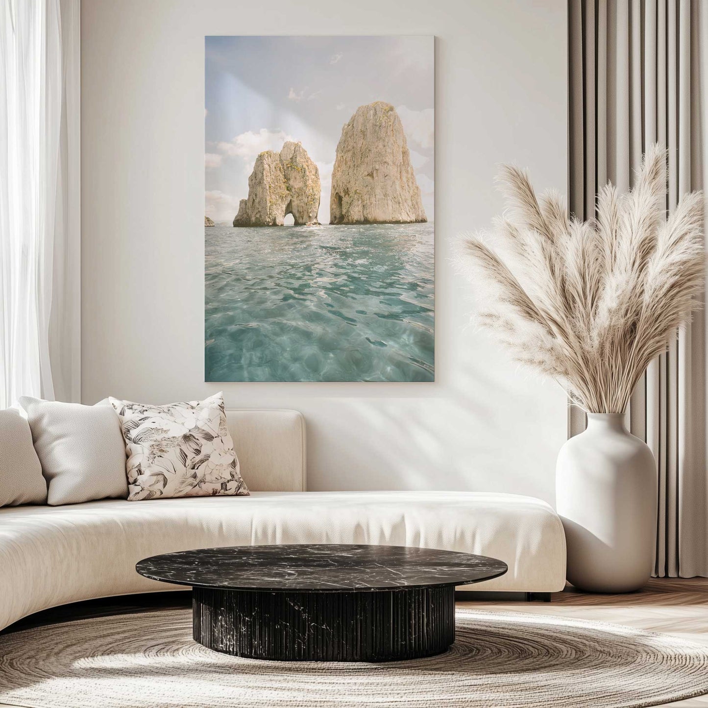 Picture of art in a room