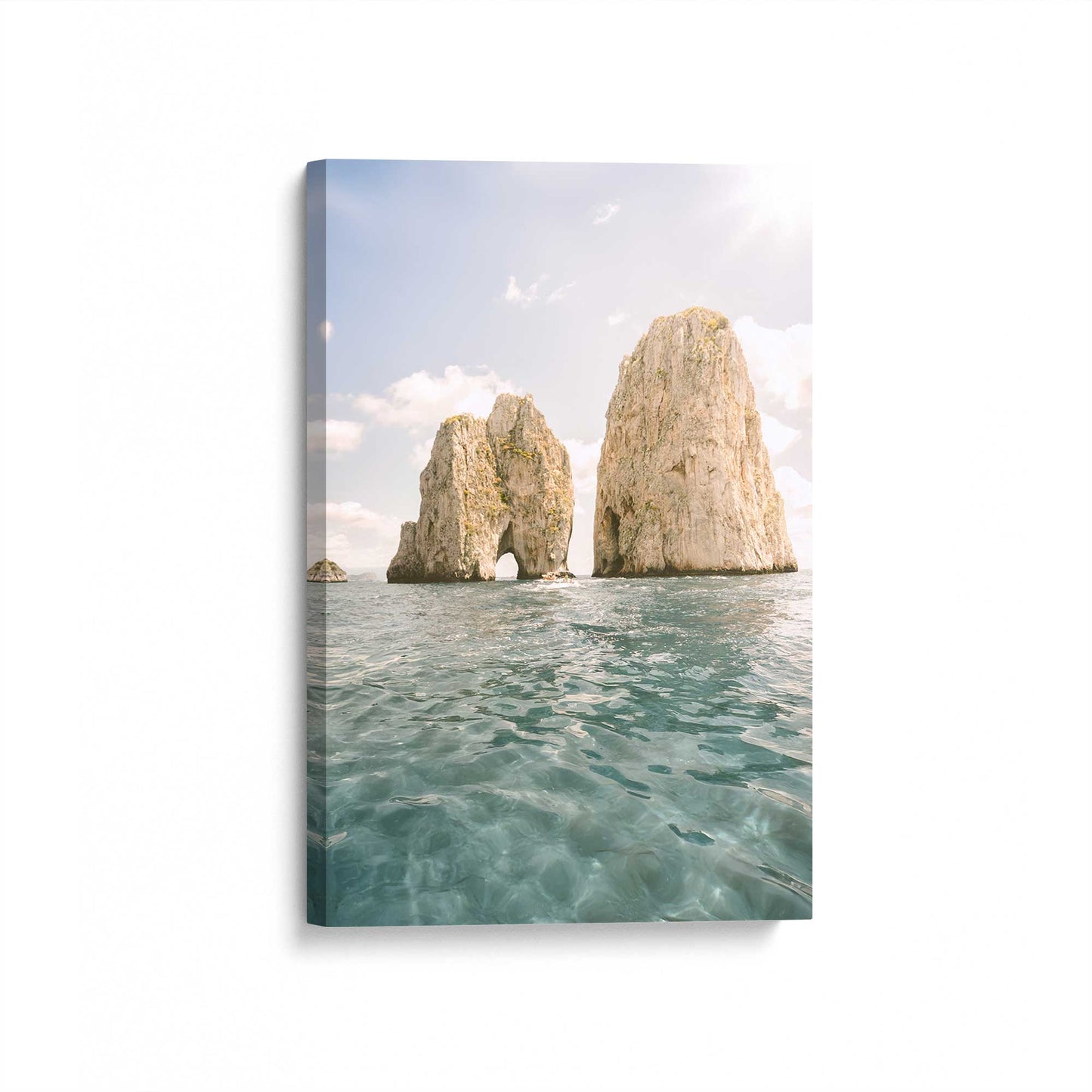 [Color:Stretched Canvas], Picture of art at an angle