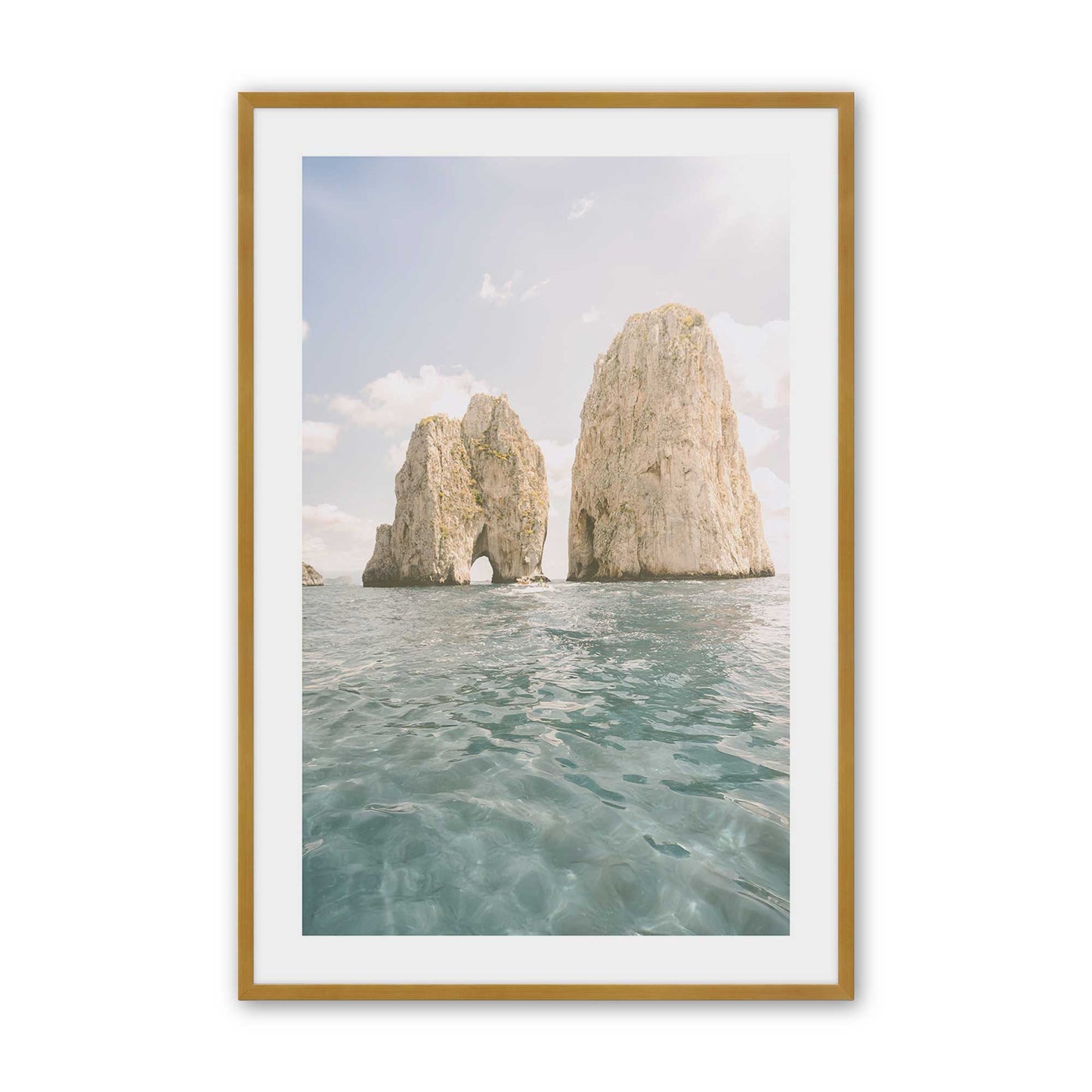 [Color:Polished Gold], Picture of art in a Polished Gold frame
