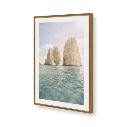 [Color:Polished Gold], Picture of art in a Polished Gold frame of the corner
