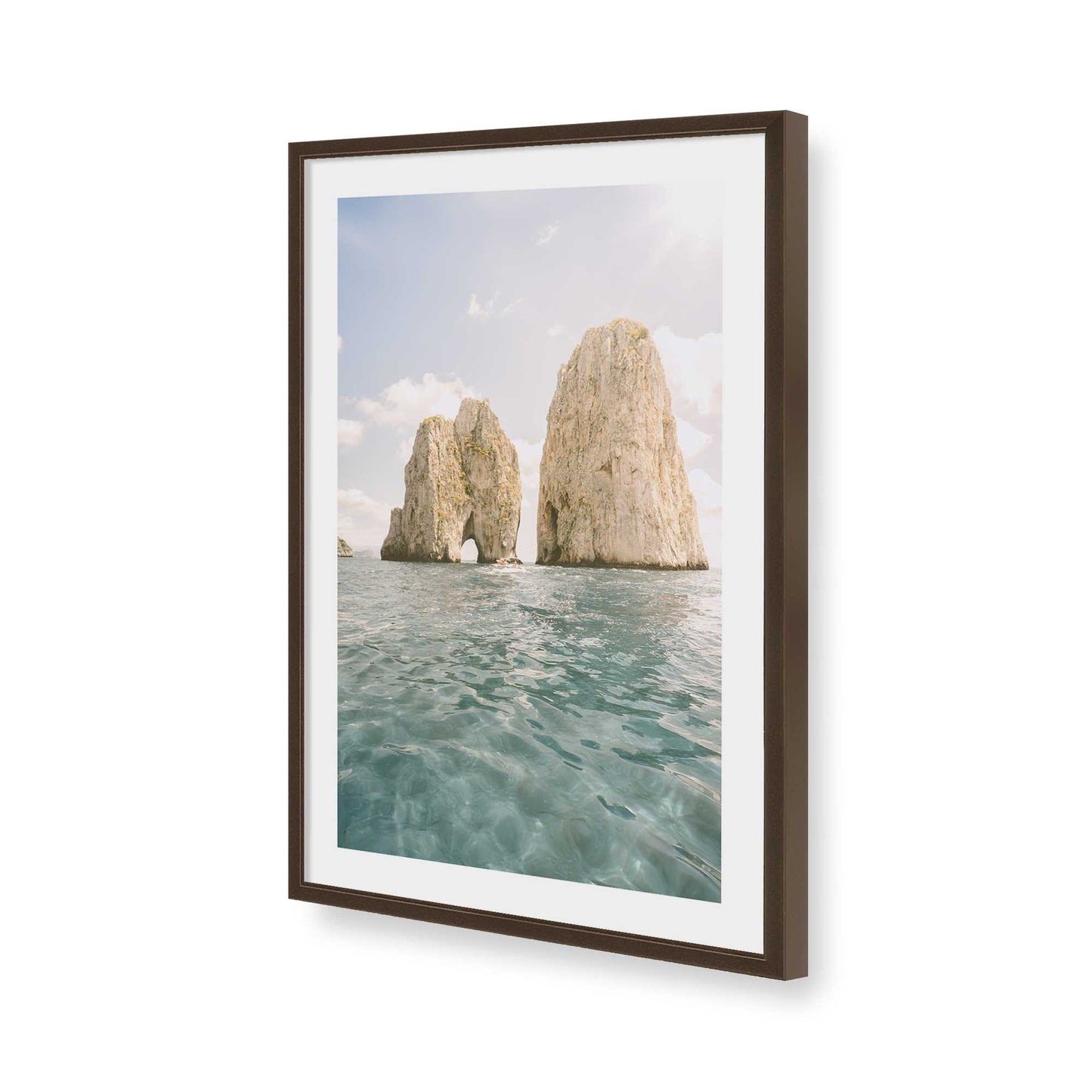 [Color:Belvinder Brown], Picture of art in a Belvinder Brown frame of the corner