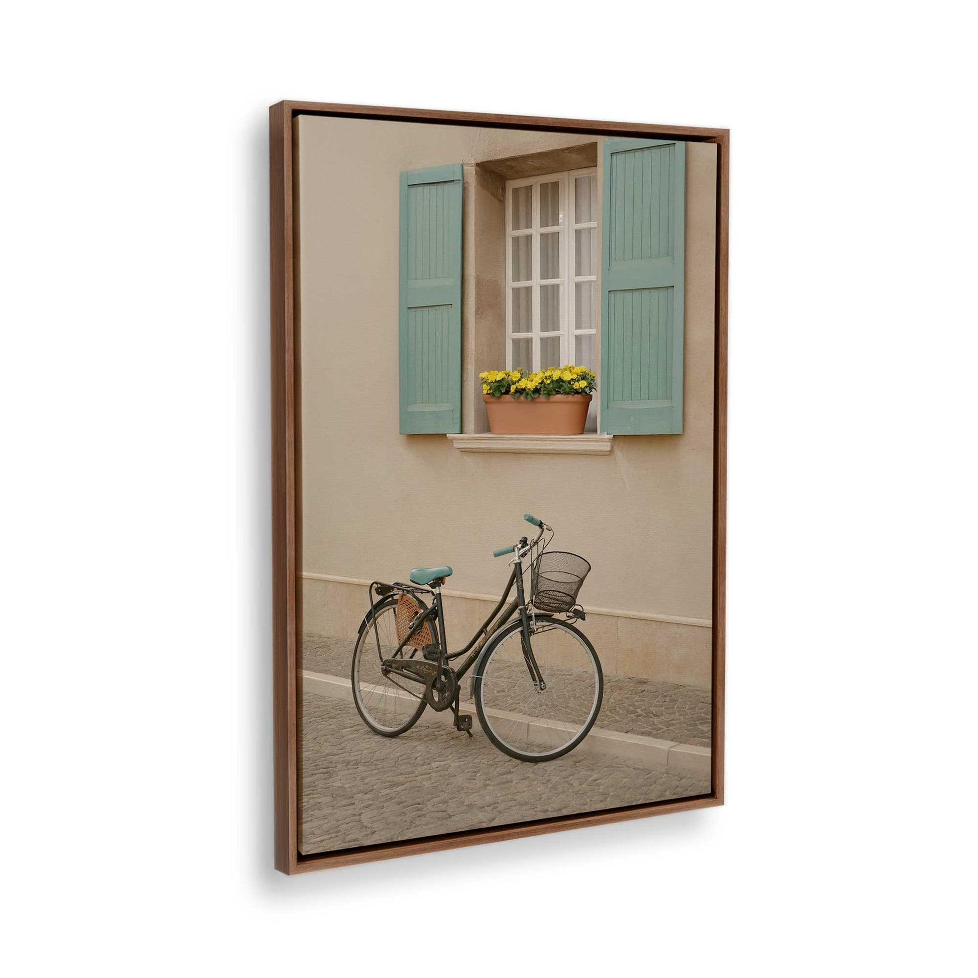 [Color:Walnut], Picture of the corner of the art