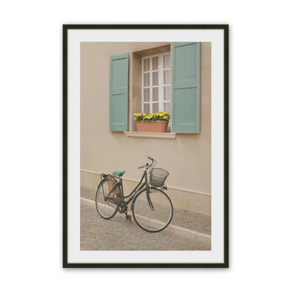 [Color:Satin Black], Picture of art in a Satin Black frame