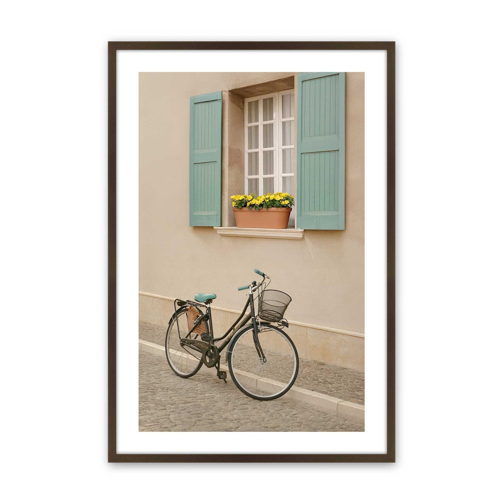 [Color:Belvinder Brown], Picture of art in a Belvinder Brown frame