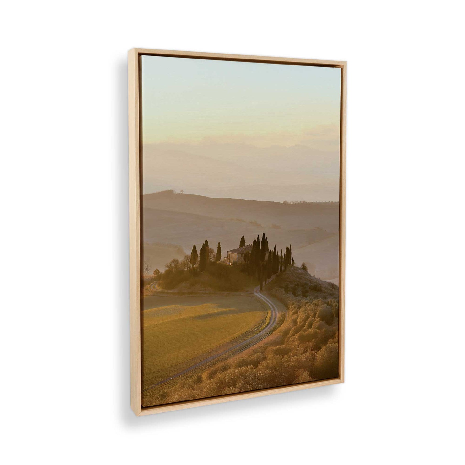 [Color:American Maple], Picture of the corner of the art
