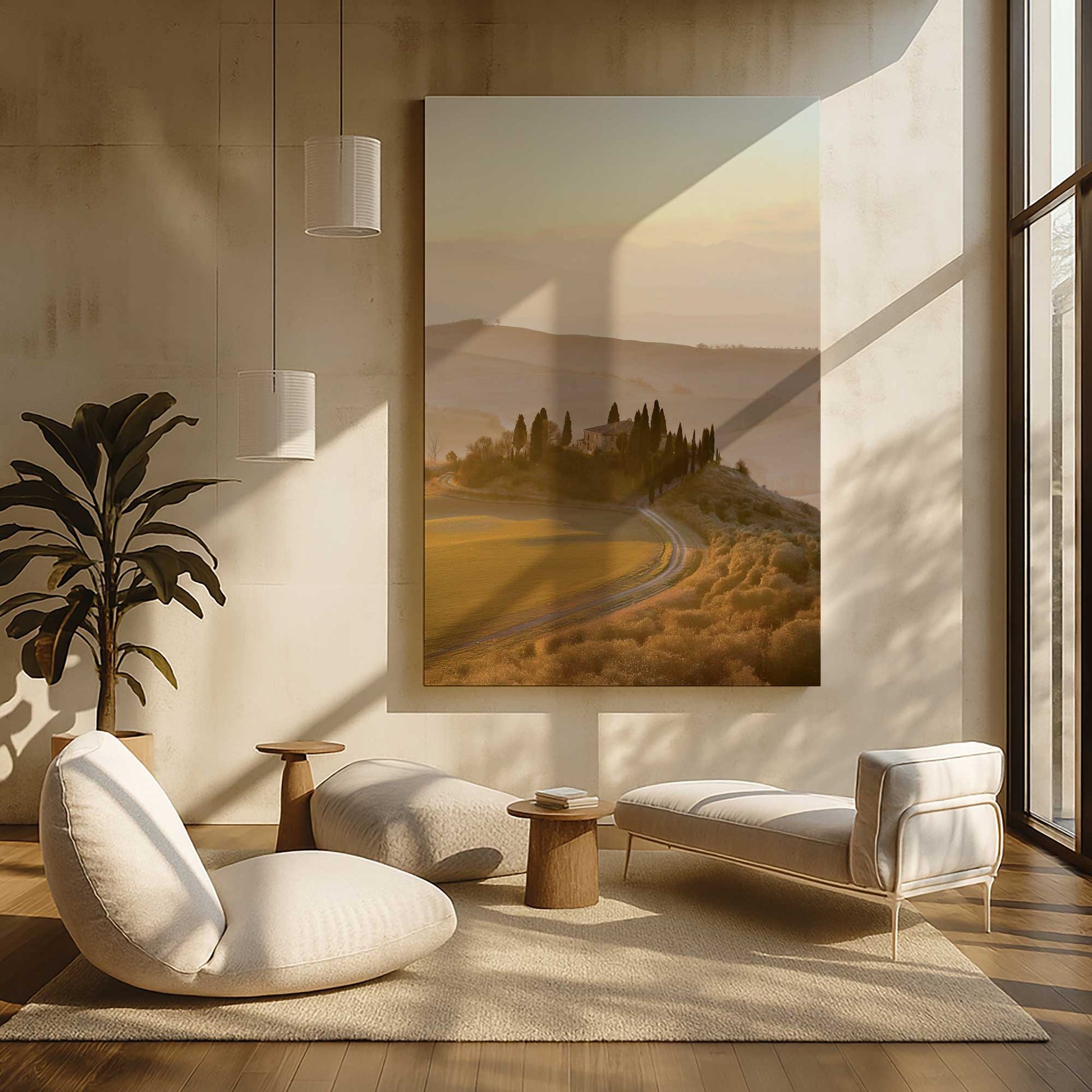 [LIFESTYLE], art hanging in a room