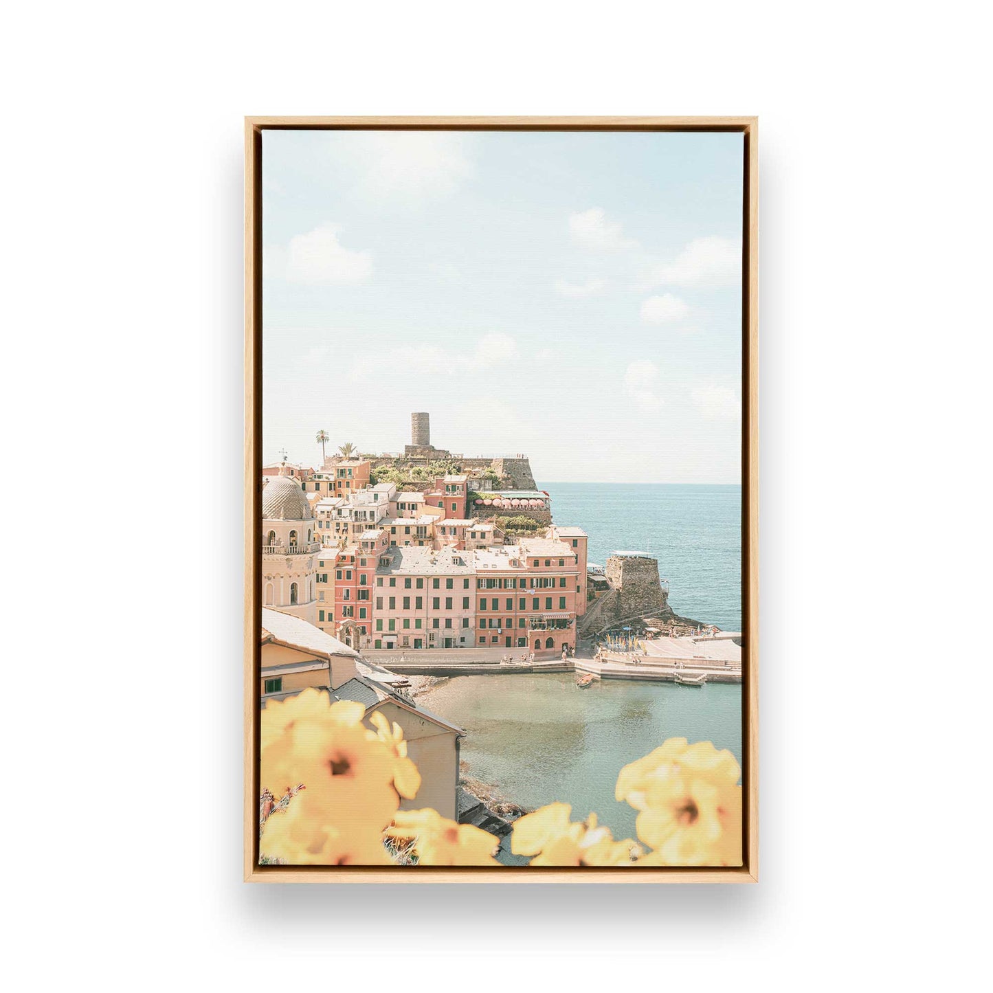 [Color:American Maple], Picture of art in a American Maple frame