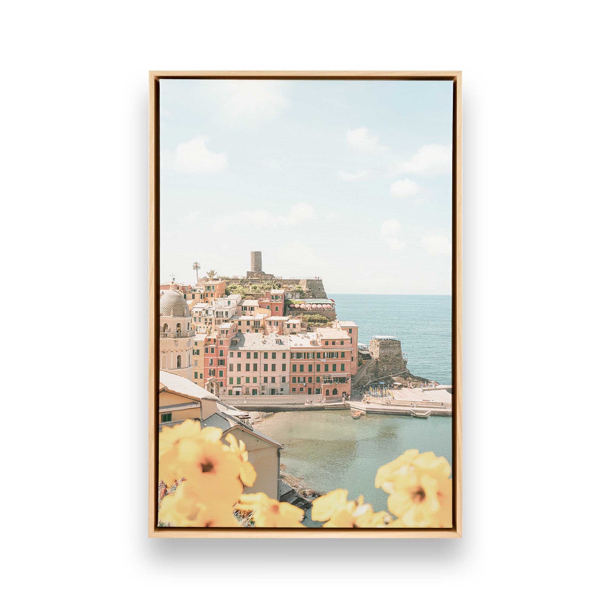 [Color:American Maple], Picture of art in a American Maple frame