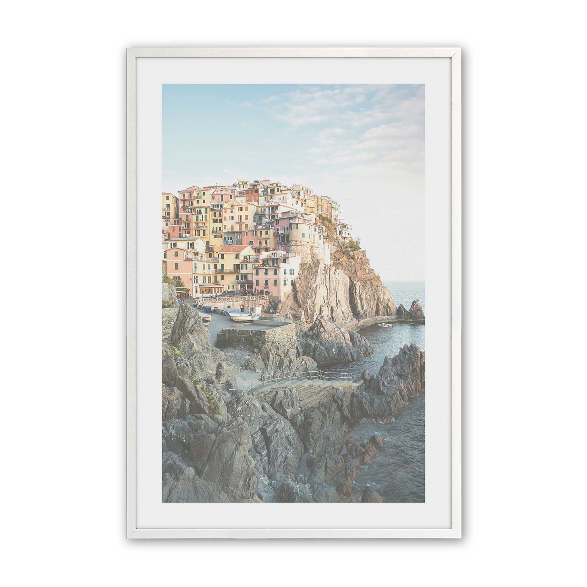 [Color:Opaque White], Picture of art in a Opaque White frame