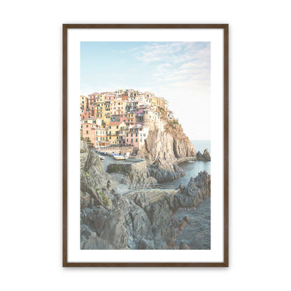 [Color:Walnut], Picture of art in a Walnut frame