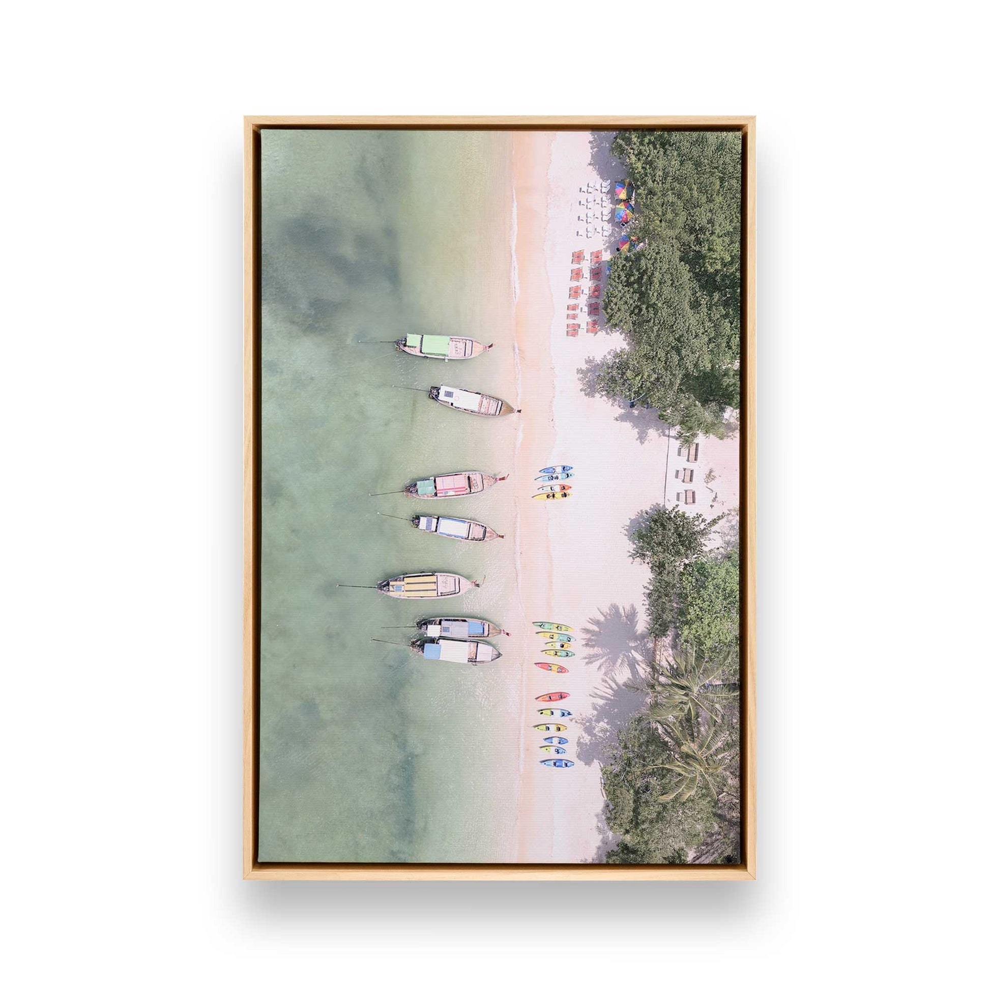 [Color:American Maple], Picture of art in a American Maple frame