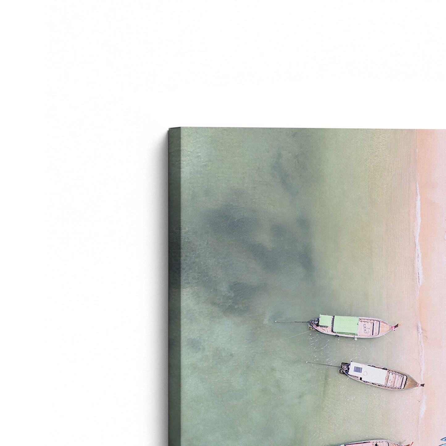 [Color:Stretched Canvas], Picture of the corner of the art