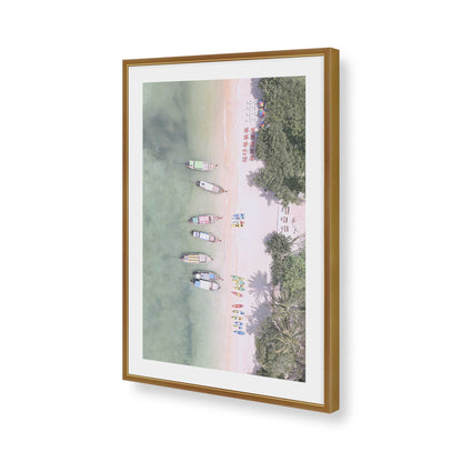 [Color:Polished Gold], Picture of art in a Polished Gold frame of the corner