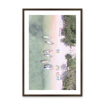 [Color:Belvinder Brown], Picture of art in a Belvinder Brown frame