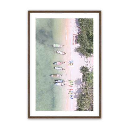 [Color:Walnut], Picture of art in a Walnut frame